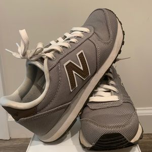 Grey and Brown 311 New Balance size W6